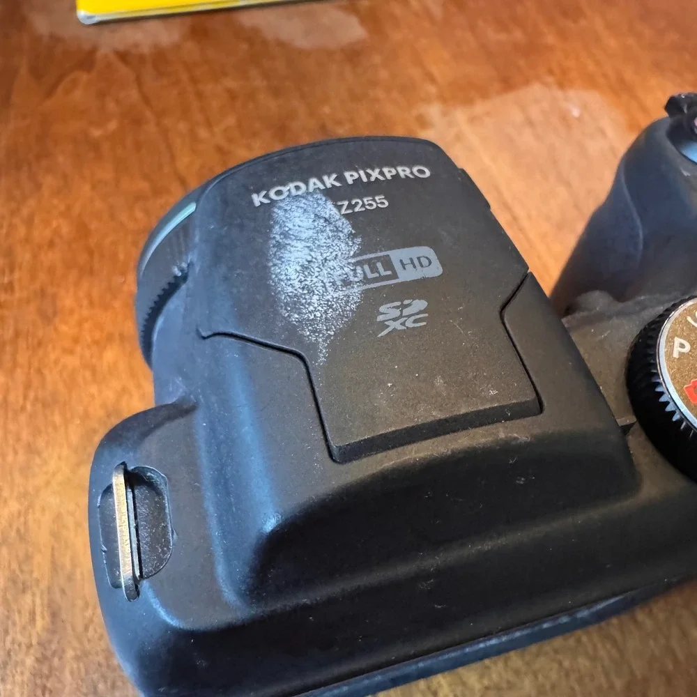 Kodak Digital Camera TESTED Black PIXPRO AZ255 Astro Zoom 25X Bridge Camera
